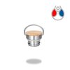 750ml. Blue Bottle - RVS thermosfles met Bamboo dop