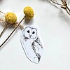 9 stickers van dieren en bloemen