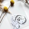 9 stickers van dieren en bloemen