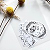 9 stickers van dieren en bloemen