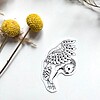 9 stickers van dieren en bloemen