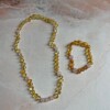 Barnsteen Ketting baby/peuter - Rozenkwarts