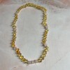 Barnsteen Ketting baby/peuter - Rozenkwarts