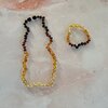 Barnsteen armband peuter - multi | 14cm