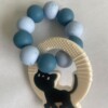 Bijtring Blauw- met Siepie hanger