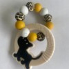 Bijtring panter- met Siepie hanger