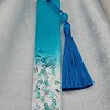 Boekenlegger ´letters´ blauw