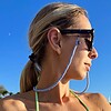 Brillenkoord Mallorca Lila of Perzikkleur