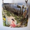 Crossover tas van vintage borduurwerken.