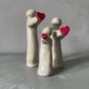 Drie beeldjes 'Hart'