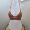 Gehaakt topje 'Boho brown'