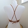 Gehaakt topje 'Boho brown'