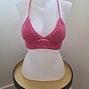 Gehaakt topje 'boho top hot pink'