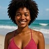 Gehaakt topje 'boho top hot pink'