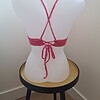 Gehaakt topje 'boho top hot pink'