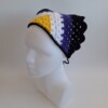 Gehaakte bandana 'Non-binary vlag'