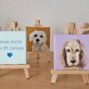 Gepersonaliseerd hondenportret Spaniel