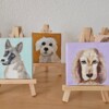 Gepersonaliseerd hondenportret Spaniel