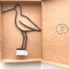 Grutto wanddecoratie – houten vogel voor aan de muur | nationale vogel