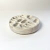 Handgemaakte Ringenhouder van Steenlook – Marmer, Neutraal & Zwart (Jesmonite)