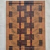 Handgemaakte houten snijplank 33,5x29x4 cm