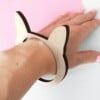 Kattenkop bangle armband