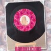 Kunst van vinyl: versierde LP 'Barbielicious'