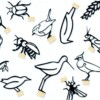 Merel, wanddecoratie – houten vogel met betekenis | Liefdevol muurobject voor aan de muur.e muur