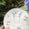 Micro Gehaakte Hortensia Oorbellen – Zacht & Bloemig