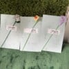 Micro Gehaakte narcissen Boekenleggers