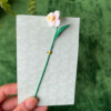 Micro Gehaakte narcissen Boekenleggers
