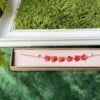 Micro Gehaakte vergeet-mij-nietje Mini Ketting