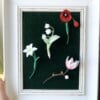 Micro gehaakte Magnolia Bloemenbroches
