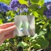 Micro gehaakte tulp oorbellen