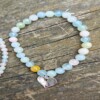 Natuursteen armbanden met bedel, set in 2 variaties!