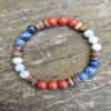 Natuursteen armbanden, 4 variaties