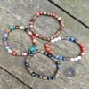 Natuursteen armbanden, 4 variaties