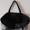 Shopper van een vintage deken.