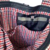 Tassen met een verhaal – Herinneringstassen van vintage kleding & leer Handgemaakt van gerecycled materiaal met emotionele waarde.