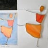 . Herzlich Willkomen. Naar een schilderij van J. Strieber. Glas in lood/Tiffany