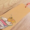 Boek dragon, boekenlegger, 74x210 mm