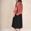 Crane Kimono Cobalt