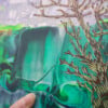 Сarved Landscape on wood2