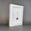 “To Do List” Kunstwerk met Delfts Blauw – Uniek en Handgemaakt