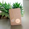 Elegante vergulden bladnerf slangenketting