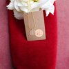 Elegante vergulden bladnerf slangenketting