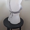 Gehaakt topje 'Boho top grijs'