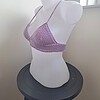 Gehaakt topje 'Boho top lila'