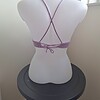 Gehaakt topje 'Boho top lila'