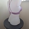 Gehaakt topje 'Boho top lila'